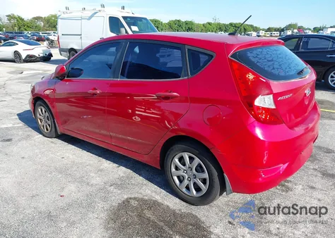 2013 Hyundai Accent Gs из США, поврежденный, VIN KMHCT5AE5DU086797